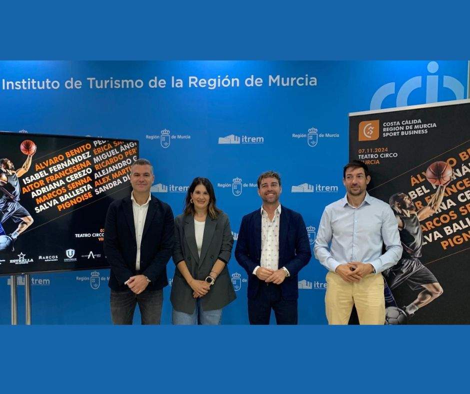 Imagen durante la presentación del evento en el Instituto de Turismo de la Región de Murcia (Itrem).