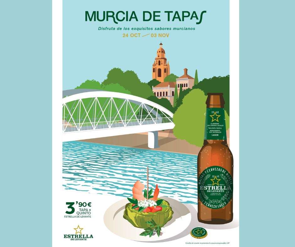 Cartel de ‘Murcia de Tapas’.
