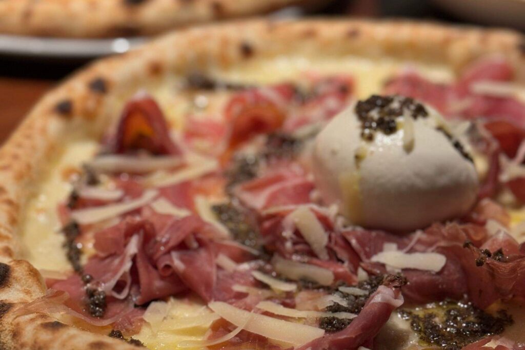 Imagen de una pizza. (Pizza Combat)