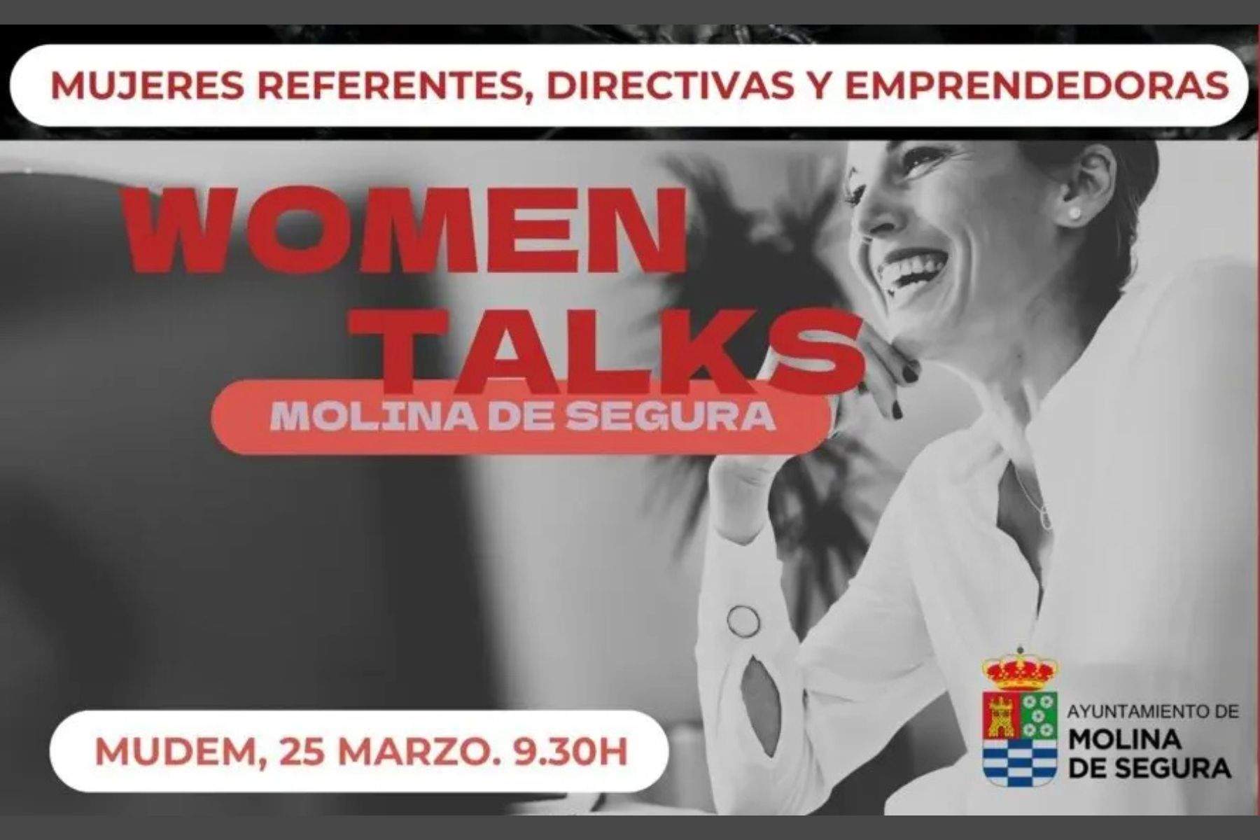 Cartel del evento. (Women Talks)