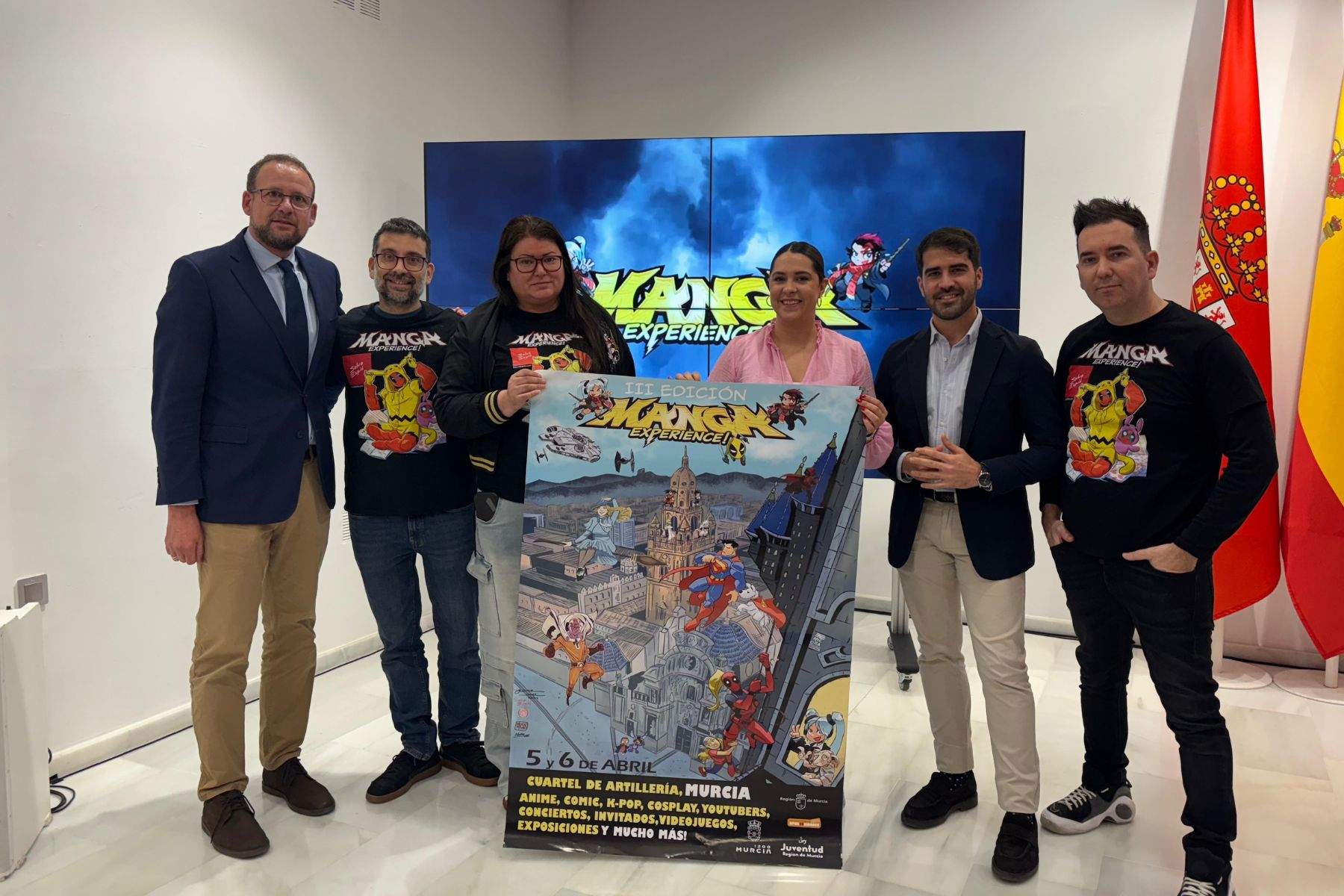 Imagen durante la presentación del evento. (Ayuntamiento de Murcia)