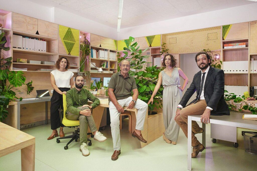 Imagen del equipo de empresa murciana Santa-Cruz Arquitectura. (web de Santa-Cruz Arquitectura)