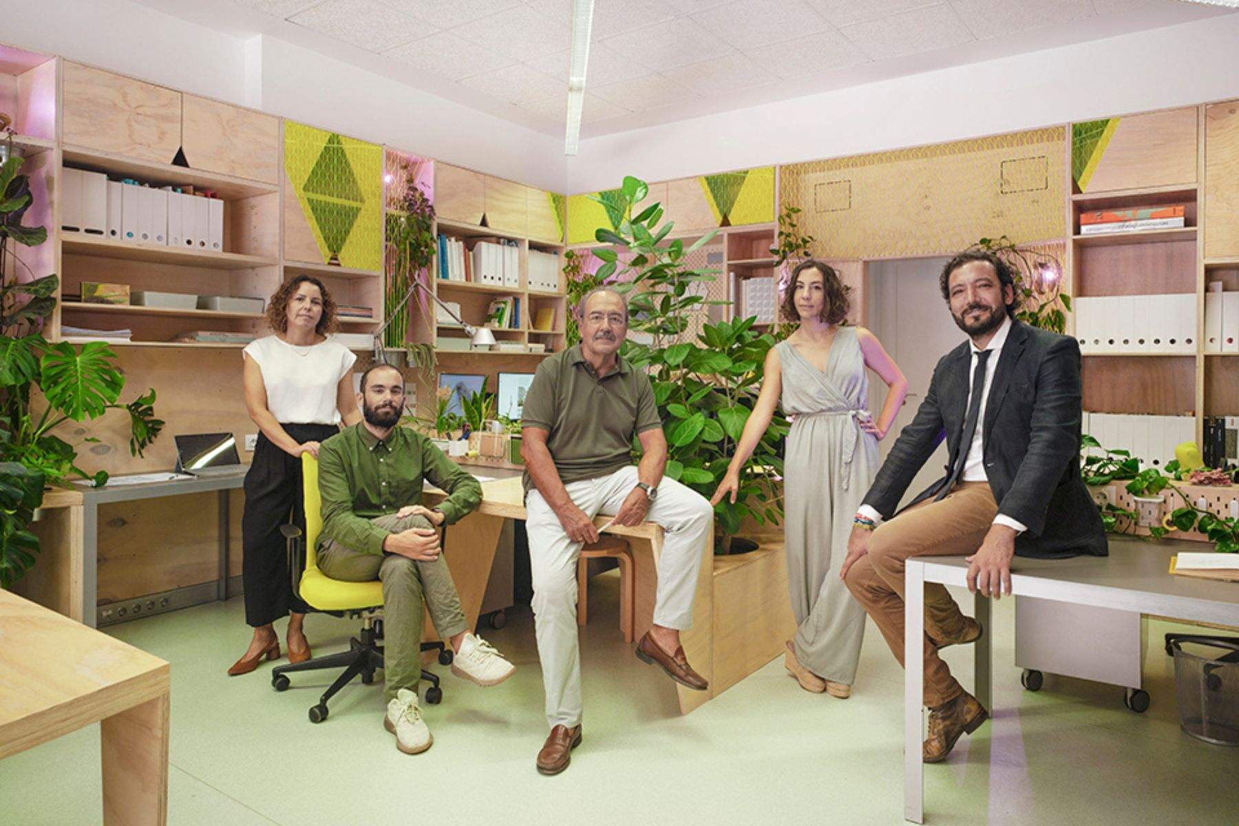 Imagen del equipo de empresa murciana Santa-Cruz Arquitectura. (web de Santa-Cruz Arquitectura)