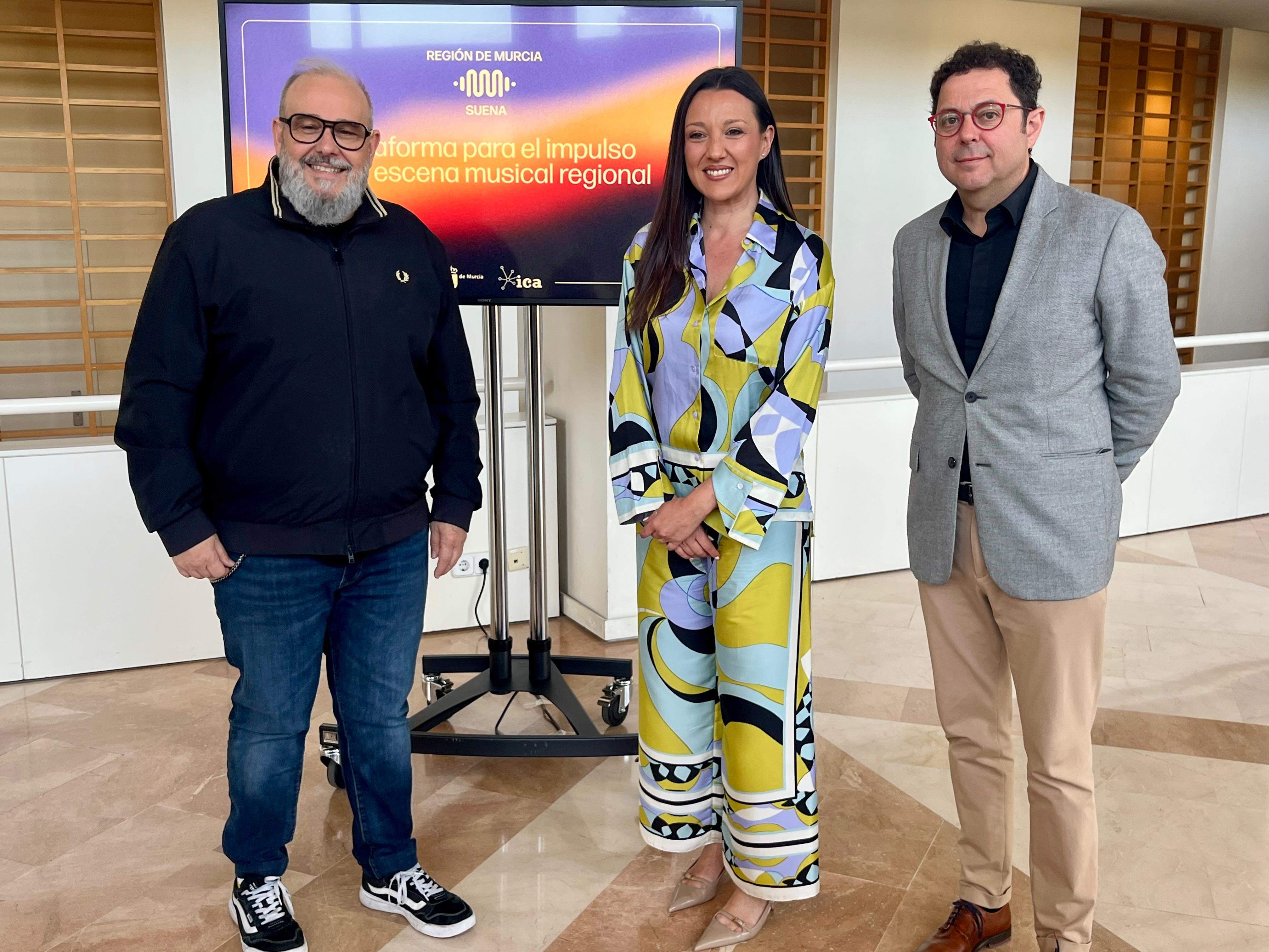 Imagen de la presentación de la plataforma ‘Región de Murcia Suena’. (CARM)
