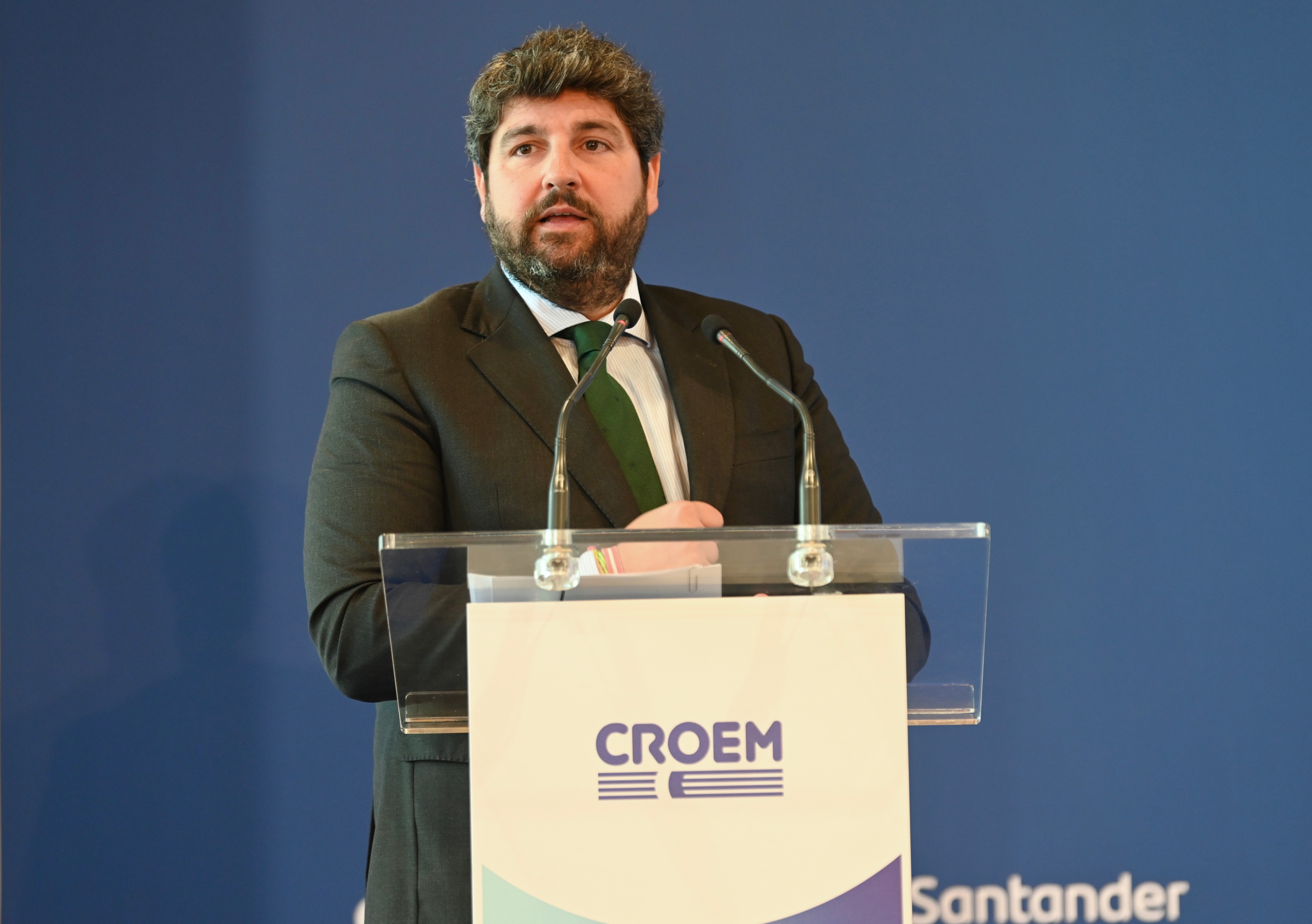 Imagen de López Miras interviniendo. (CARM)