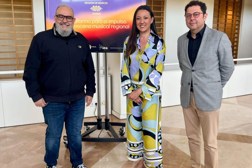 Imagen de la presentación de la plataforma ‘Región de Murcia Suena’. (CARM)