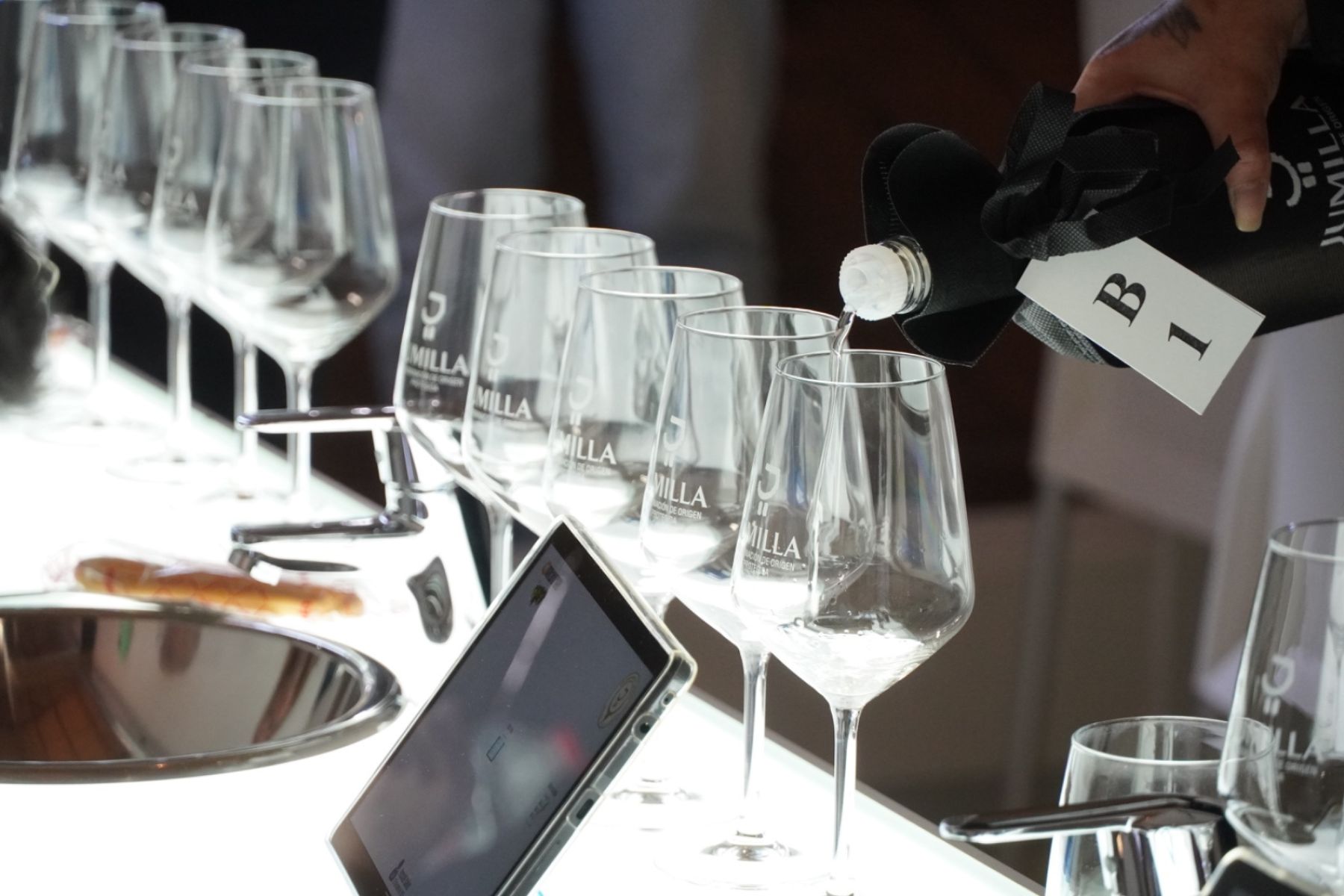 Imagen tomada durante el certamen. (Vinos DOP Jumilla)