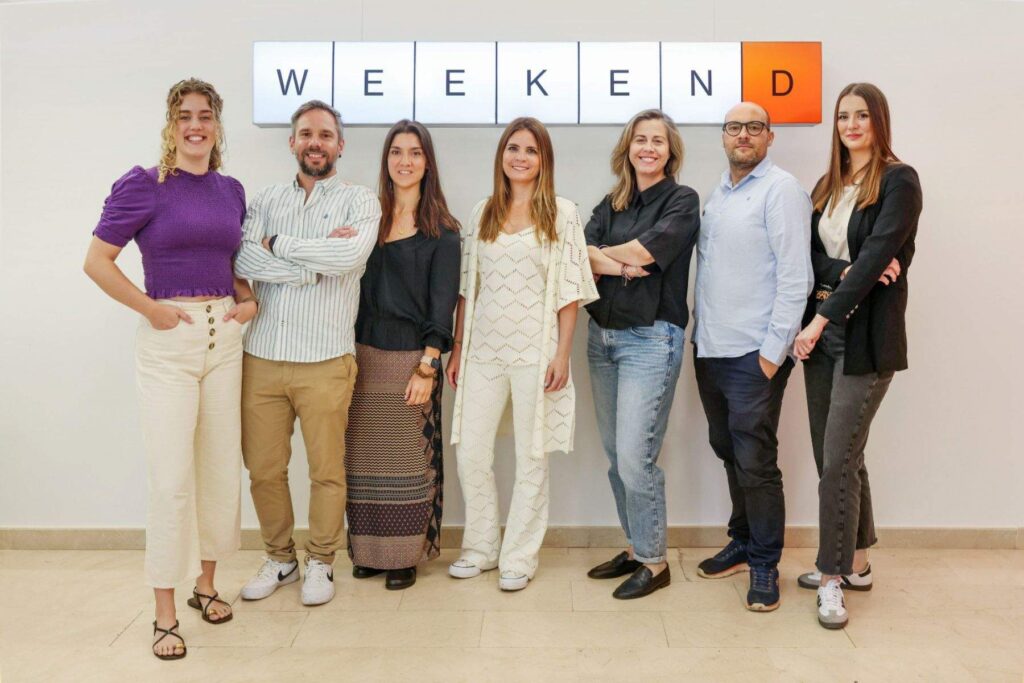 Equipo de la Agencia Weekend. (Agencia Weekend)
