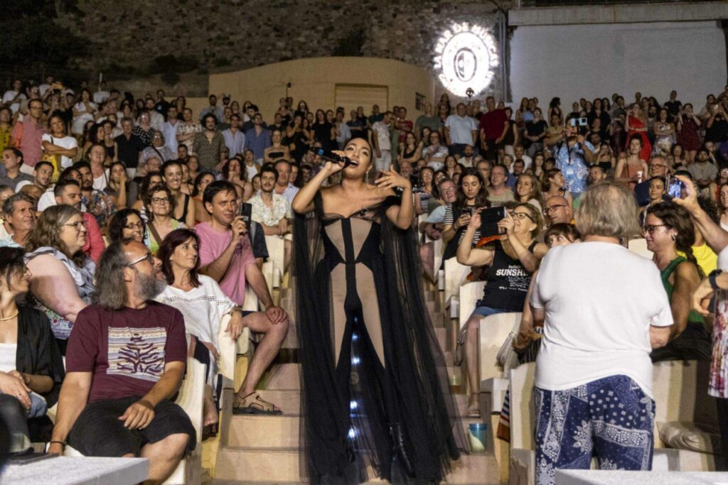 María José Llergo en La Mar de Músicas 2024. (Ayuntamiento de Cartagena)