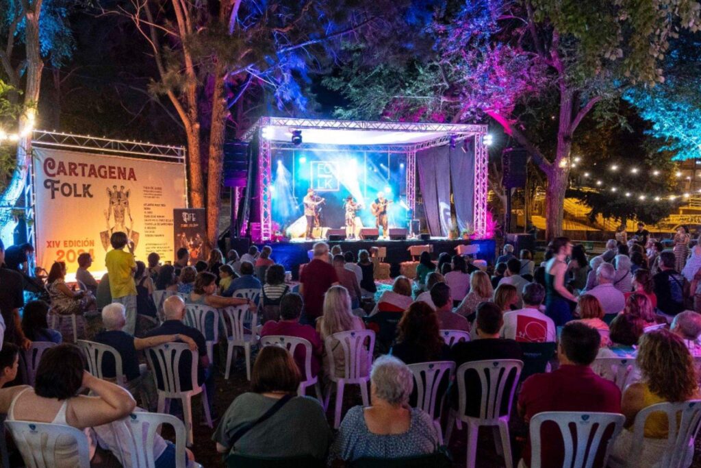 Imagen de archivo Cartagena Folk 2024. (Ayuntamiento de Cartagena)