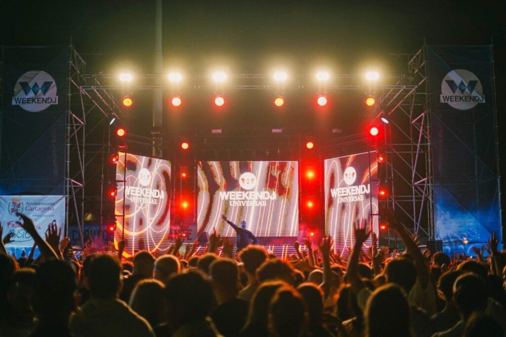 Imagen de una edición anterior del Weekend DJ. (Ayuntamiento de Cartagena)