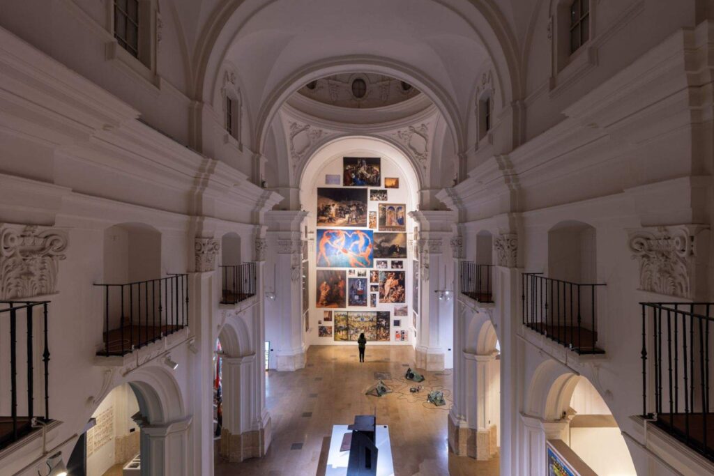 Imagen de la exposición 'La noche americana' de la Sala Verónicas. (CARM)