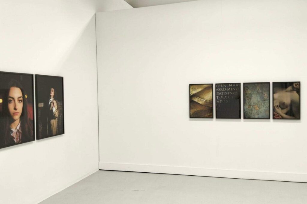 Imagen de una parte de la exposición. (Ayuntamiento de Murcia)