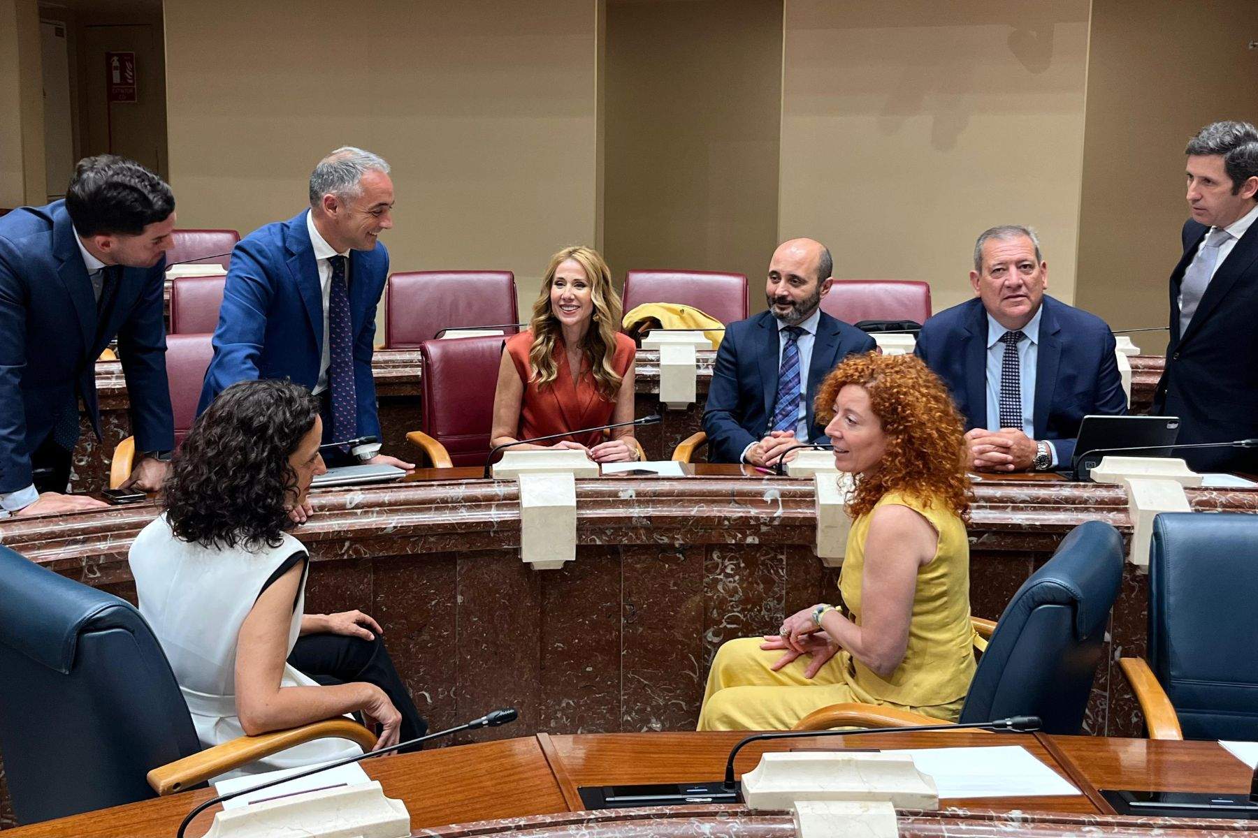La consejera de Empresa, Marisa López Aragón, presenta los presupuestos de la Consejería para 2025. (CARM)