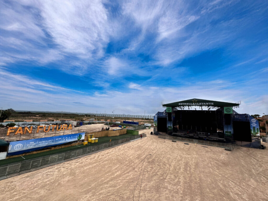 Imagen del recinto que va a acoger el festival. (Fan Futura)