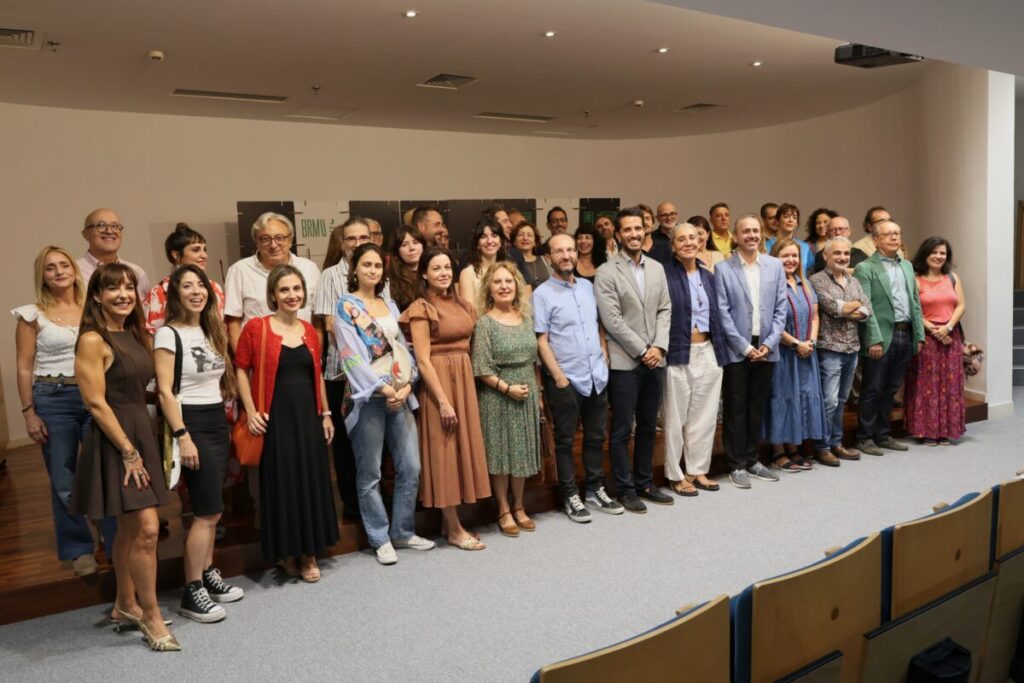 Foto de familia durante la presentación de la programación / CARM.