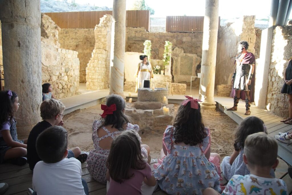 Representación en el Teatro Romano de Cartagena 7 Ayuntamiento de Cartagena.