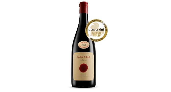 Imagen del vino galardonado / mdecomunicación.