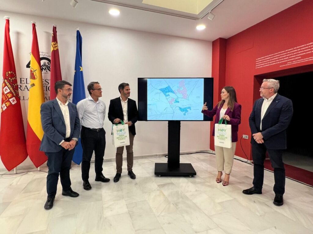 Imagen durante la presentación de la campaña / Ayuntamiento de Murcia.