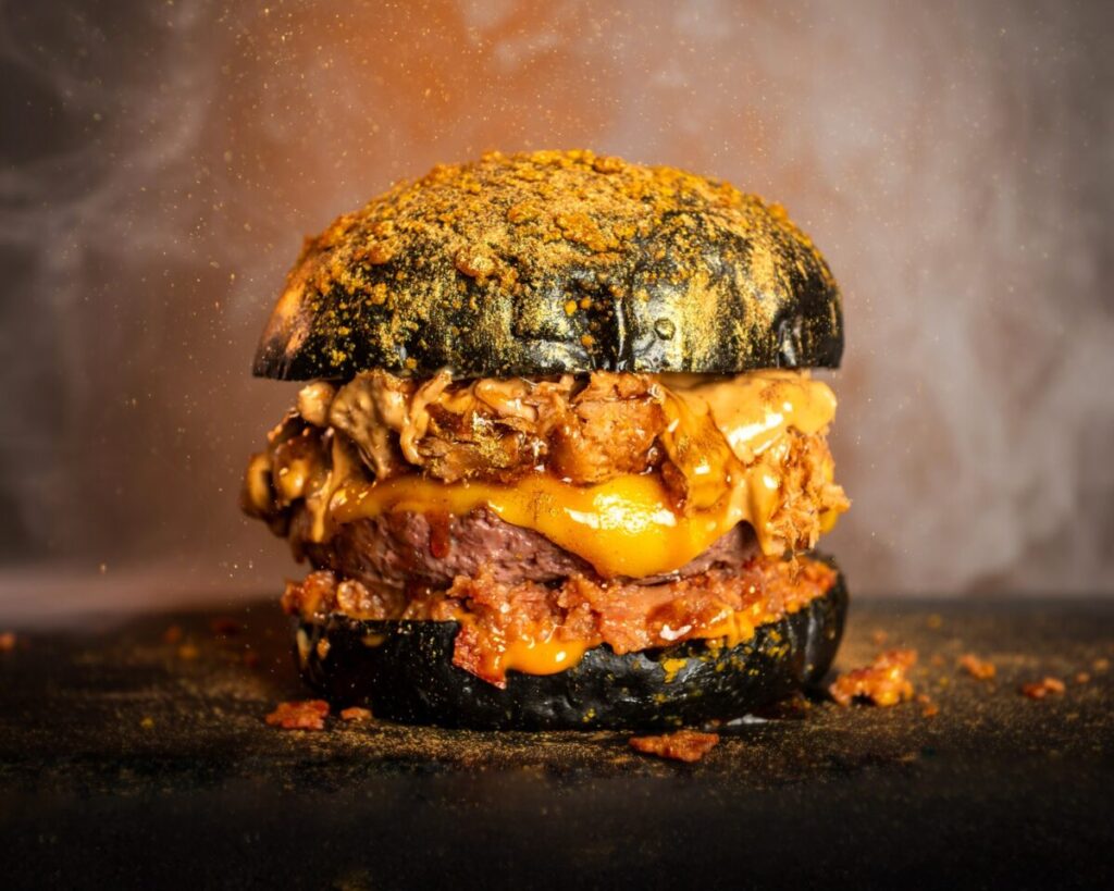 Imagen de una hamburguesa / The Champions Burger.