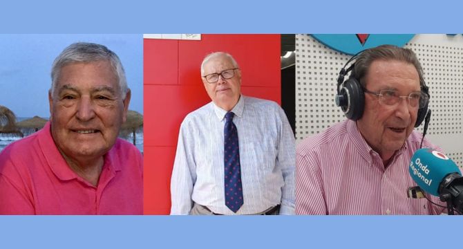 Fotos de los tres empresarios, de izquierda a derecha: Ginés Zapata, Joaquín Piernas y Mariano Nicolás / HoyTú.