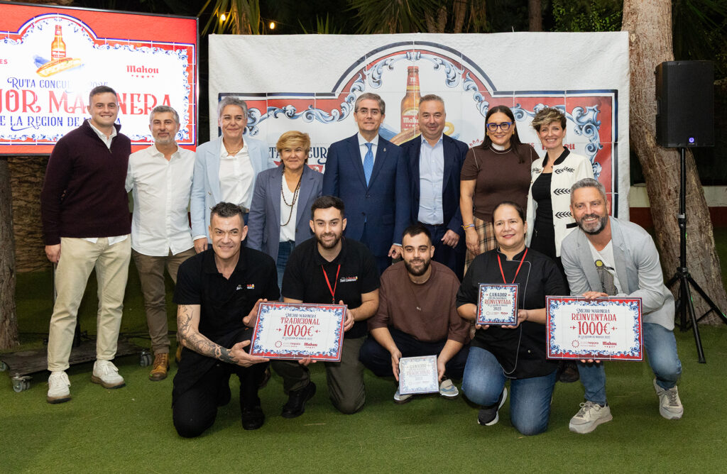 Foto de familia con los ganadores / Euro-Toques.