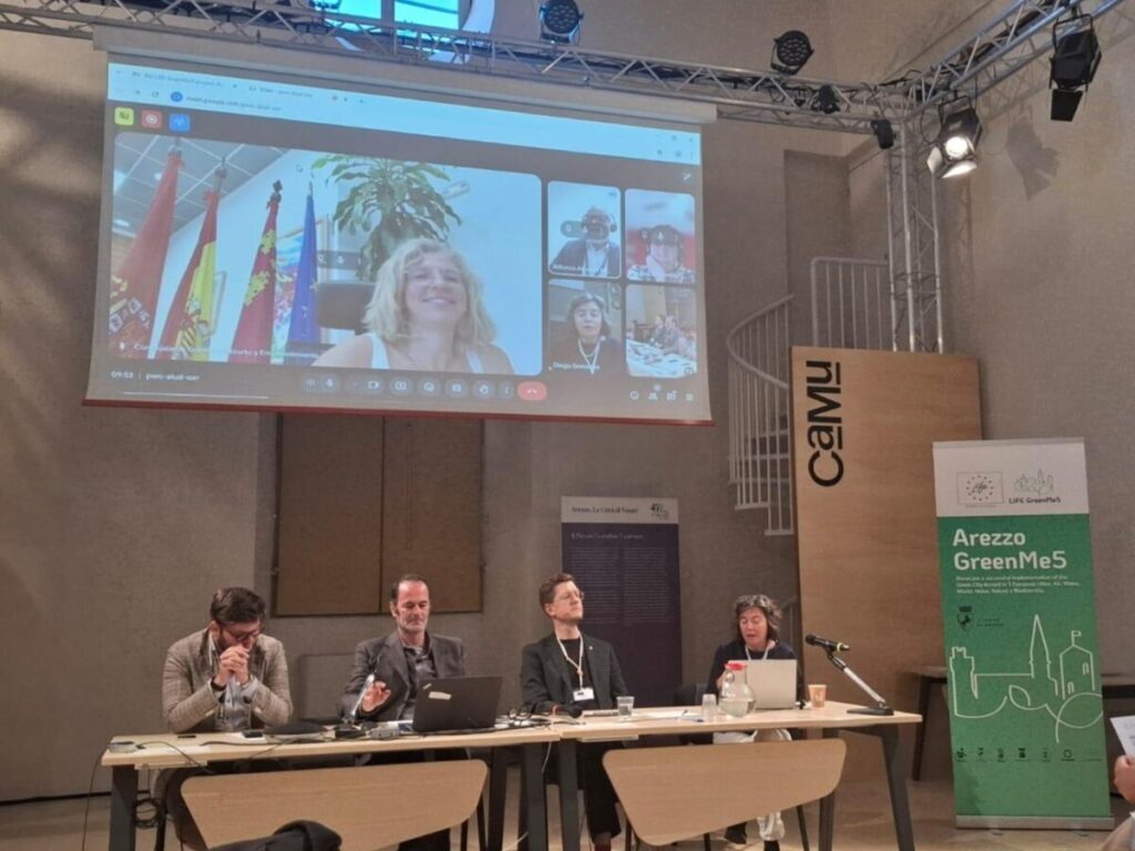 Participación de Mercedes Bernabé por videoconferencia / Ayuntamiento de Murcia