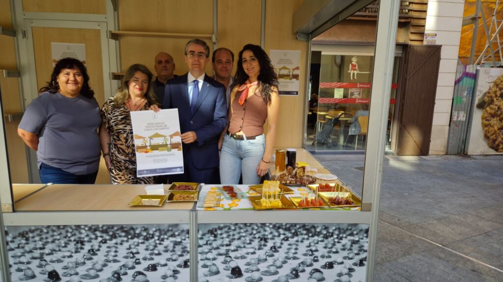 Imagen durante la presentación de esta edición del mercado / Ayuntamiento de Murcia.