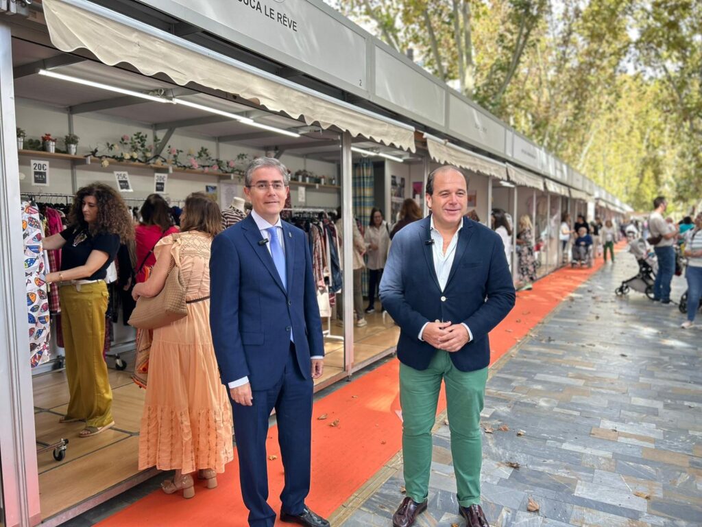 Imagen durante la inauguración de la feria / Ayuntamiento de Murcia.