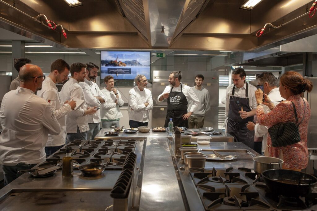 Una de las lecciones magistrales de alta cocina de la edición anterior / CARM.