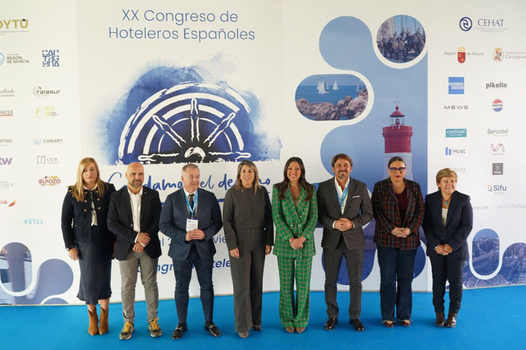 Cartagena enseña en el XX Congreso de Hoteleros Españoles cómo el sector “cuida el destino”