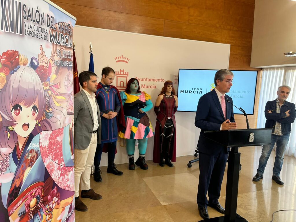 Imagen durante la presentación del evento / Ayuntamiento de Murcia.