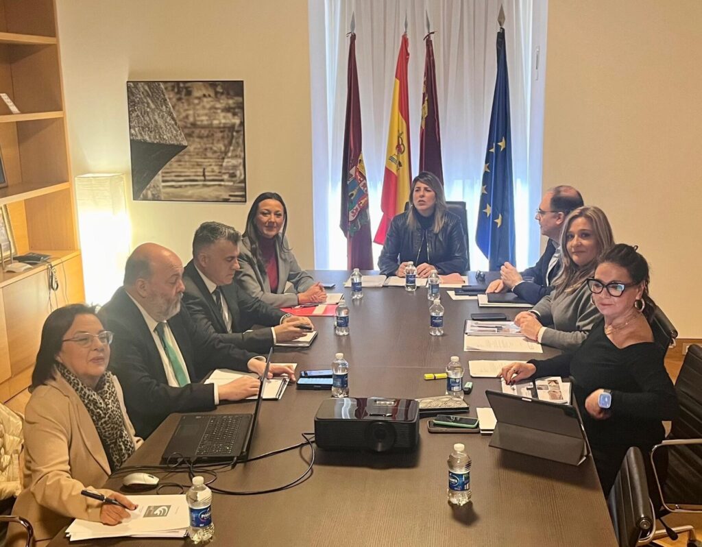Imagen de la reunión celebrada por el Patronato del Teatro Romano / CARM.