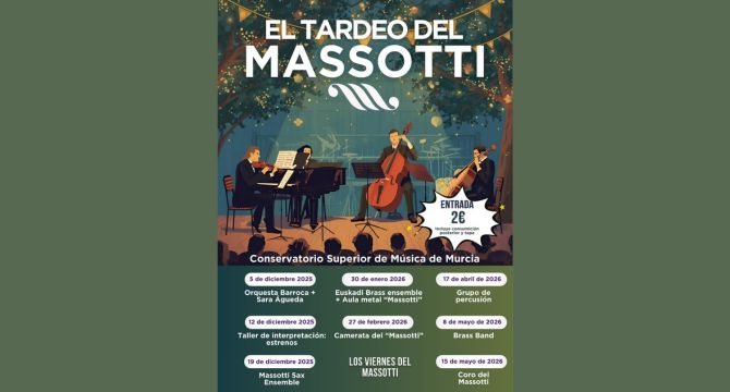 Cartel del programa / CARM.