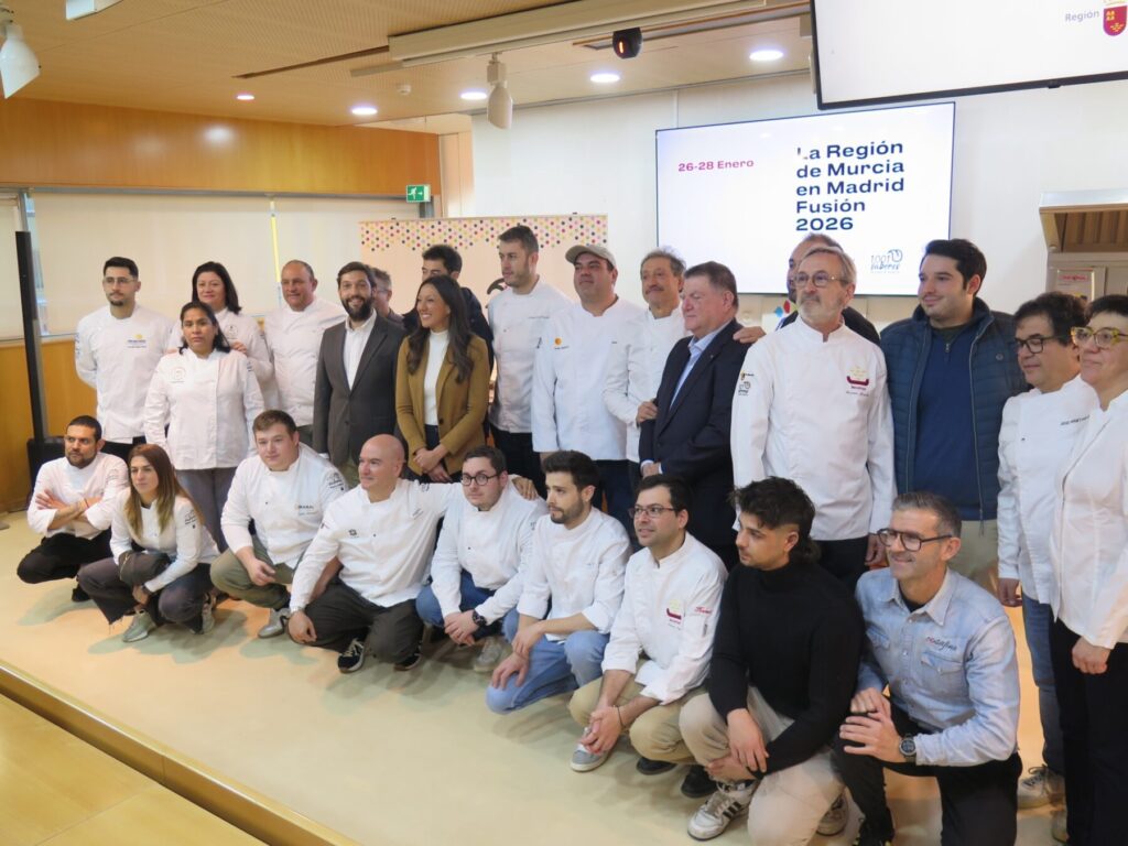 Presentación de la participación de la Región de Murcia en Madrid Fusión 2026 / CARM.