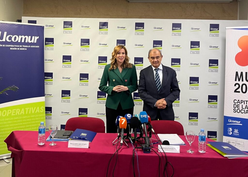 Presentación del 'Estudio prospectos sobre la creación de empleo en las cooperativas en la Región de Murcia' elaborado por Ucomur / CARM.