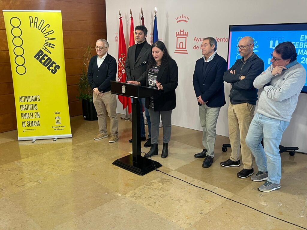 Imagen durante la presentación de la programación / Ayuntamiento de Murcia.