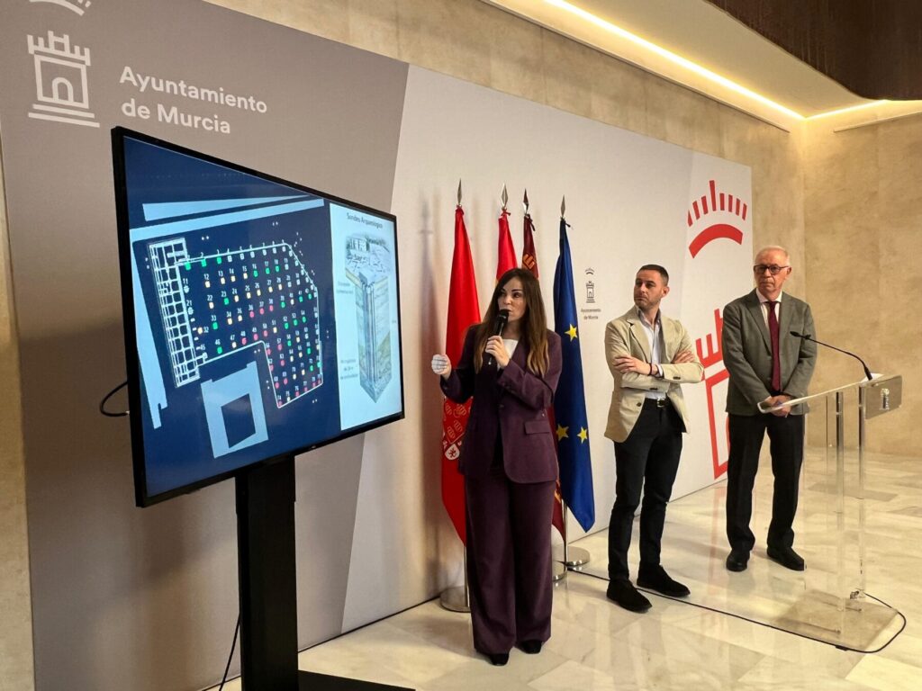 Imagen durante la presentación del proyecto / Ayuntamiento de Murcia.