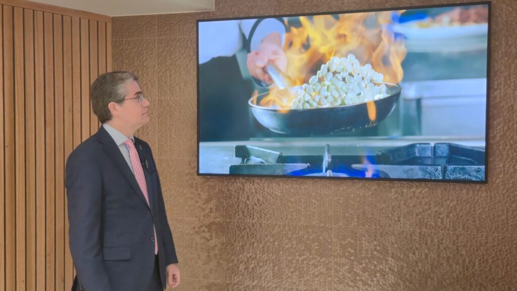 Imagen durante el balance del año / Ayuntamiento de Murcia.