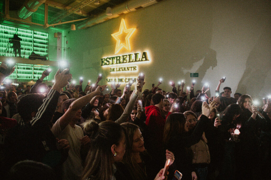 Imagen de unos de los eventos en la Sala de Catas / Estrella de Levante.