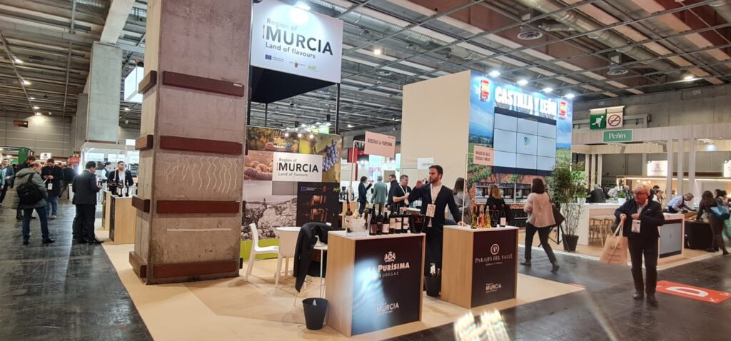 Estand de la Región de Murcia en Wine Paris & Vinexpo / CARM.