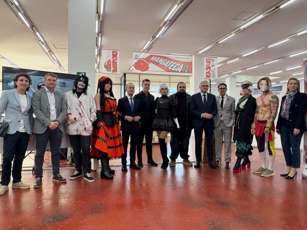 Imagen de la presentación, en la Mangateca de la Biblioteca regional, del Salón Winter Freak / CARM.