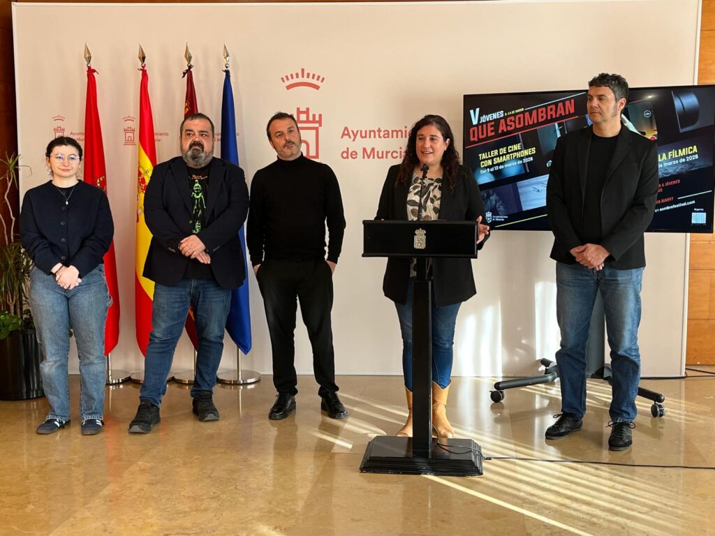 Imagen durante la presentación de la competición / Ayuntamiento de Murcia.