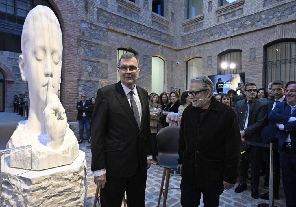 El alcalde visita la exposición / Ayuntamiento de Murcia.