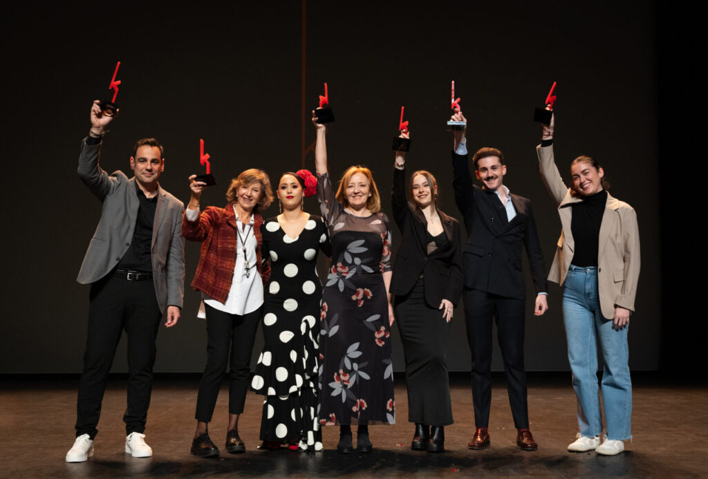 Foto de familia en los premios / © MJose Puche- Rojolover.