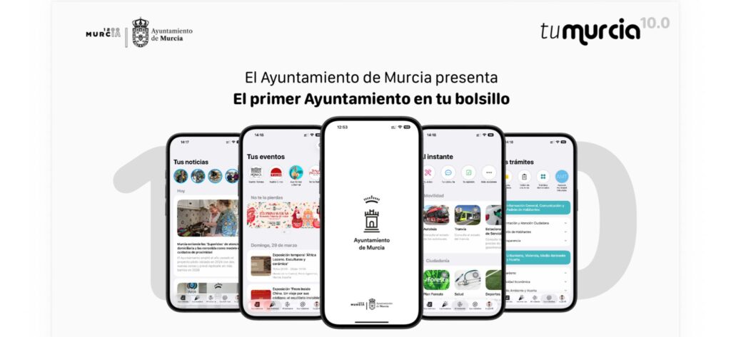 App Tu Murcia / Ayuntamiento de Murcia.
