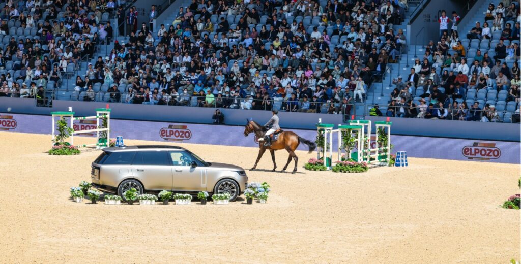 Imagen de El Pozo en el Longines Global Champions Tour (LGCT) de Shanghái / El Pozo Alimentación.