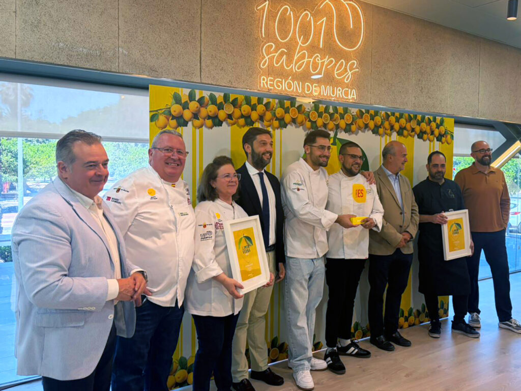 Un momento del acto de entrega de premios de la 'Limón Verna Week', celebrado en el Centro de Cualificación Turística de la Comunidad Autónoma / CARM.