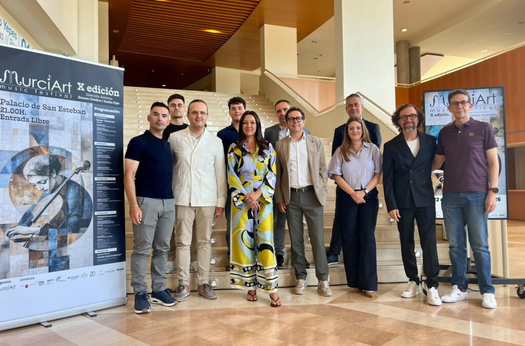 Imagen de la presentación de la décima edición del festival de música de cámara 'MurciArt' / CARM.