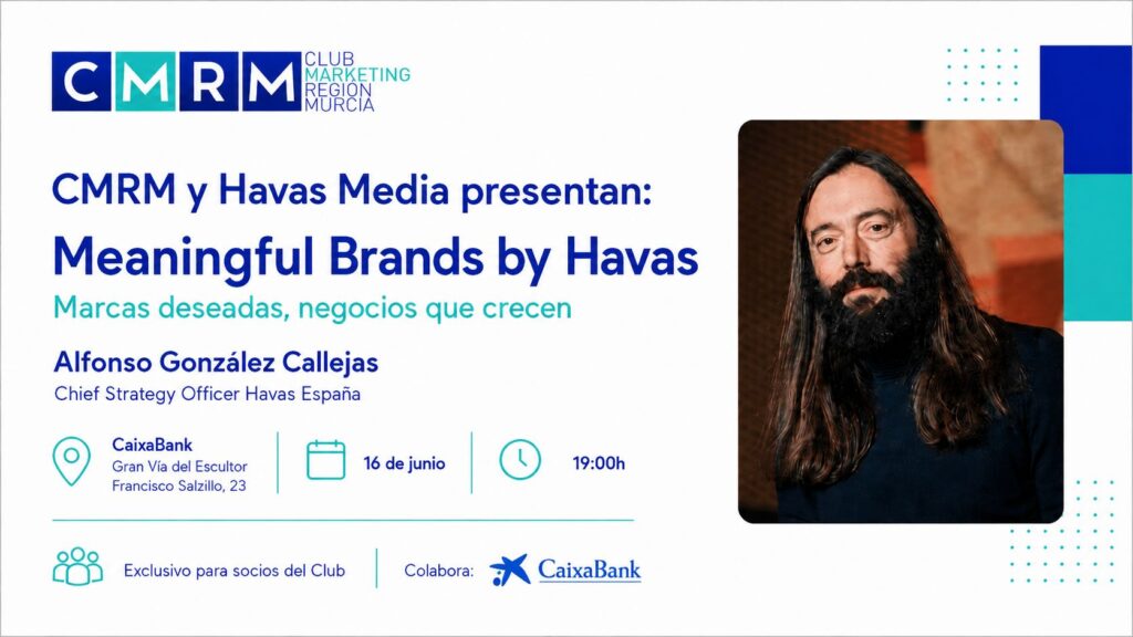 Cartel de la jornada / Club de Marketing de la Región de Murcia.